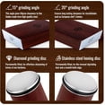 thumbnail image 3 of Knife Sharpener Tool,Rolling Knife Sharpener Kit with Diamond for Steel of Any Hardness, knife Sharpener with 15 & 20 Degree Magnetic Anglefor Chef's, Fruit, and All Steel Knives, 3 of 3