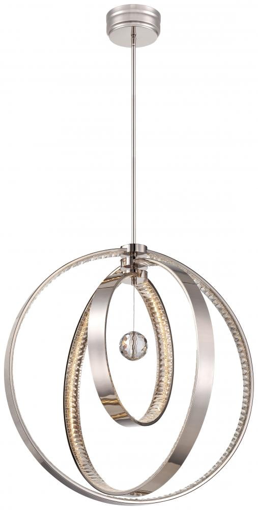 Minka Metropolitan Winter Solstice N6995 LED Globe Chandelier by Metropolitan