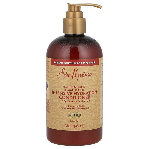 SheaMoisture, Manuka Honey & Mafura Oil, Intensive Hydration Conditioner, 13 fl oz Pack of 2