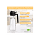 thumbnail image 4 of Botella Dispensador Aceite Spray Vinagre Cepillo BLANCO VERDE De Aceite NEGRO, 4 of 5