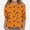 C Orange, variant on DJDLJWCJ Girls 3/11 Sleeve Halloween Shirt Kids Casual Crewneck Graphic Blouses for Halloween Black Size 7