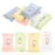thumbnail image 1 of 10 toallas comprimidas de viaje desechables, mini toallas de limpieza facial, toallas portátiles para lavarse la cara., 1 of 7
