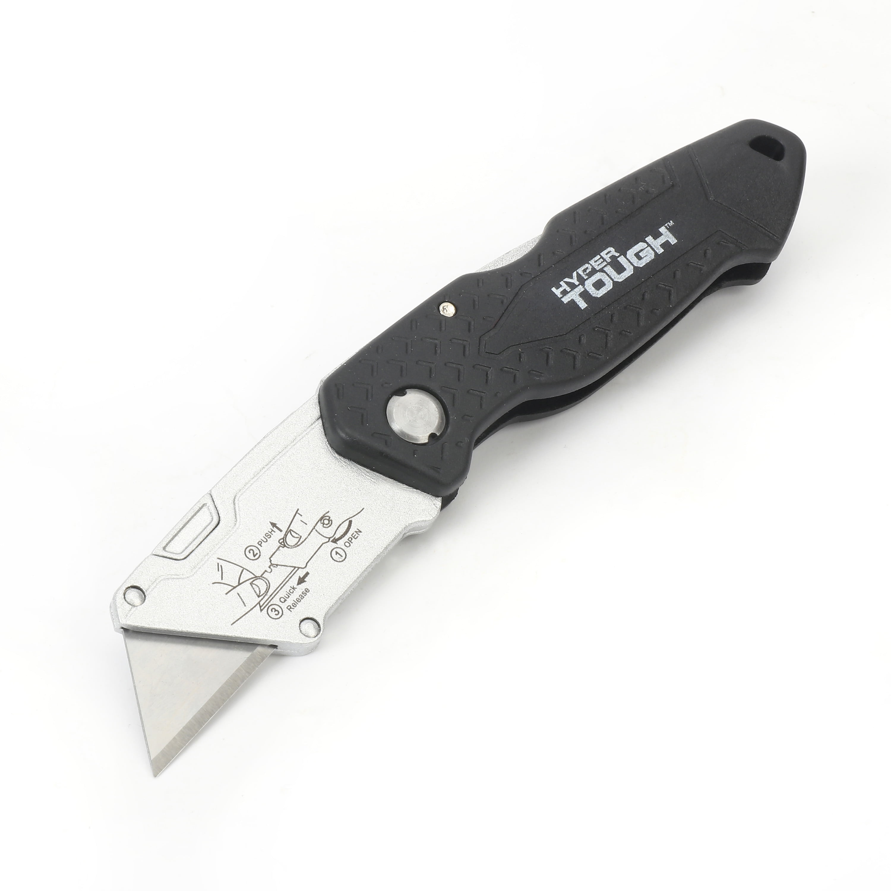 Hyper Tough Folding Utility Knife 6834