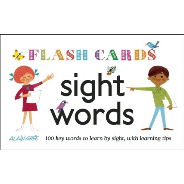 Sight Words Flash Cards 100 Key Words to Learn by Sight, with