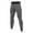 Gray, variant on ZVNAΖH Men's Thermal Running Tights with Pockets Workout Compression Leggings Cycling Pants for Men Hiking Jogging
