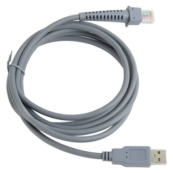 Barcode Scanner Cable, Durable PVC Code Scanner Cable Wide Conpatibility For LS2208 2208AP LS4278