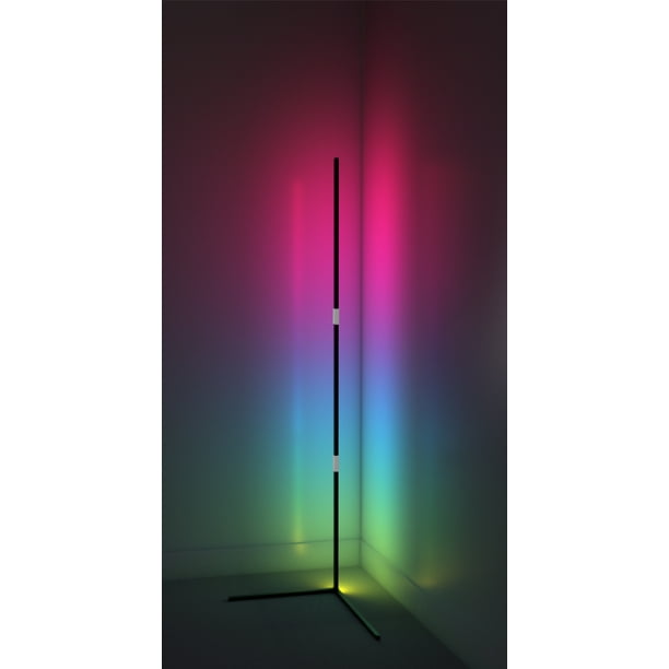Vivitar RGB Corner Light Bar, Reacts to Music and Sound LED Lighting Features with Remote - Walmart.com
