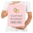 thumbnail image 3 of Koyal Wholesale Funny Wedding Jumbo Card, Happy For You and Your New Ring Blank Greeting Card with Envelope, 1-Pk, 3 of 5