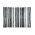 thumbnail image 3 of 5x7' Area Rug for Living Room - Grey & Black Indoor Non-Slip Eco-friendly 100% Recycled Cotton Chindi Rug (60 X 84"), 3 of 6