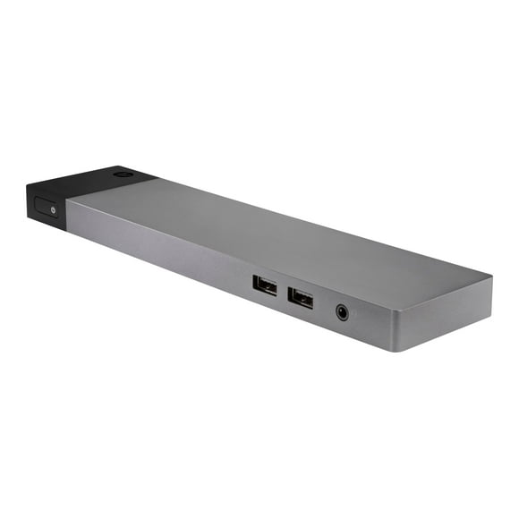 HP Elite 90W Thunderbolt 3 Dock - Docking station - Thunderbolt 3 - VGA, Mini DP - 10Mb LAN - 90 Watt - United States - for Elite x2; EliteBook 1040 G4, 830 G5, 840 G5, 850 G5; EliteBook x360; ZBook 14u G5, 15u G5