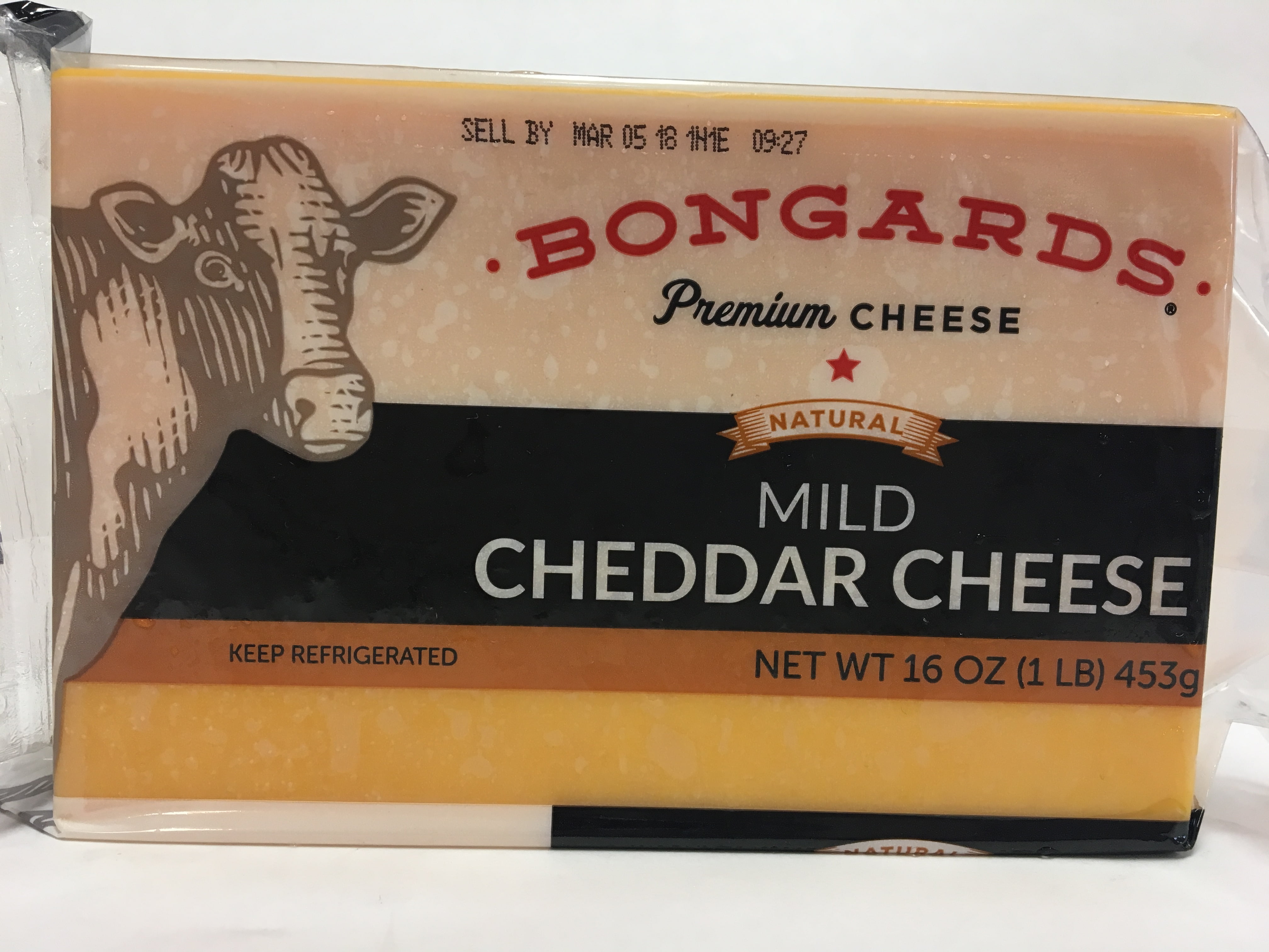 Bongards Creameries Cheddar Cheese, 16 Oz.