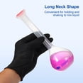 thumbnail image 5 of Uxcell 2Pcs 10ml Volumetric Flask, Polypropylene Graduated Volumetric Measuring Flask with Red Plug Cap Tolerance 0.1ml for Laboratory Science Experiment, Clear, 5 of 6