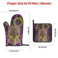 thumbnail image 3 of ZICANCN Oven Mitts and Pot Holders Sets, Fashion Flag Dinosaur Pattern Baking Sets Kitchen Heat Resistant 4 Pieces, 3 of 8