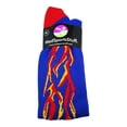 thumbnail image 2 of Flame Soccer Style Socks (Royal/Red/Gold, Medium), 2 of 2