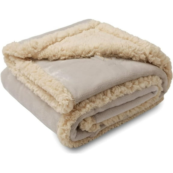 Loveshield Blanket, Stain-Proof Love Blanket for Couples, Waterproof Splash Blanket for Bed (Beige, S: 28x40 in)