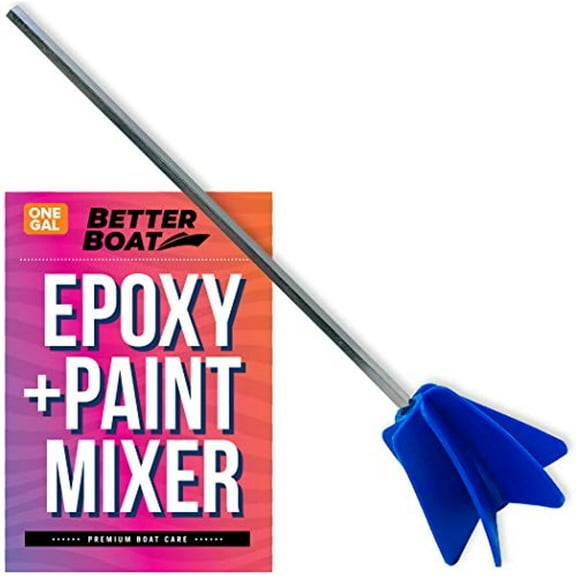 Better Boat Resin Mixer Epoxy Mixer and Paint Mixer