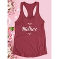 thumbnail image 3 of Mother Twin Hearts Racerback Tank Women -Image by Shutterstock, Female x-Large, 3 of 4