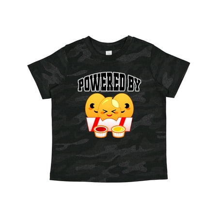 

Inktastic Powered by Chicken Nuggets Boys or Girls Toddler T-Shirt