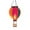 Multi, variant on Regal Art & Gift Small Rainbow Hot Air Balloon Solar Lantern 12768