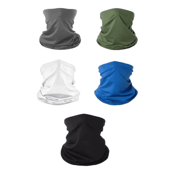 5 Pack Bandanas Deportivas Belug para Moto Ciclismo 5 Colores