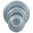 thumbnail image 4 of Gibson Home Rockaway 12 Pieces Dinnerware in Matte Blue Set, 4 of 4