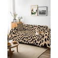thumbnail image 3 of Black Beige Modern Couch Cover for Dogs, Abstract Art Retro Washable Sofa Covers Slipcover for Pets Dogs Futon Cover, Couch Recliner Covers, Oversized Chair Slipcover 71"x91", 3 of 9