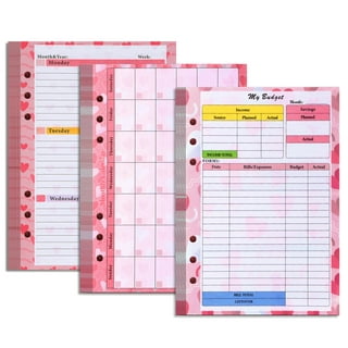 Planner Refills 6 Ring Planners Covers