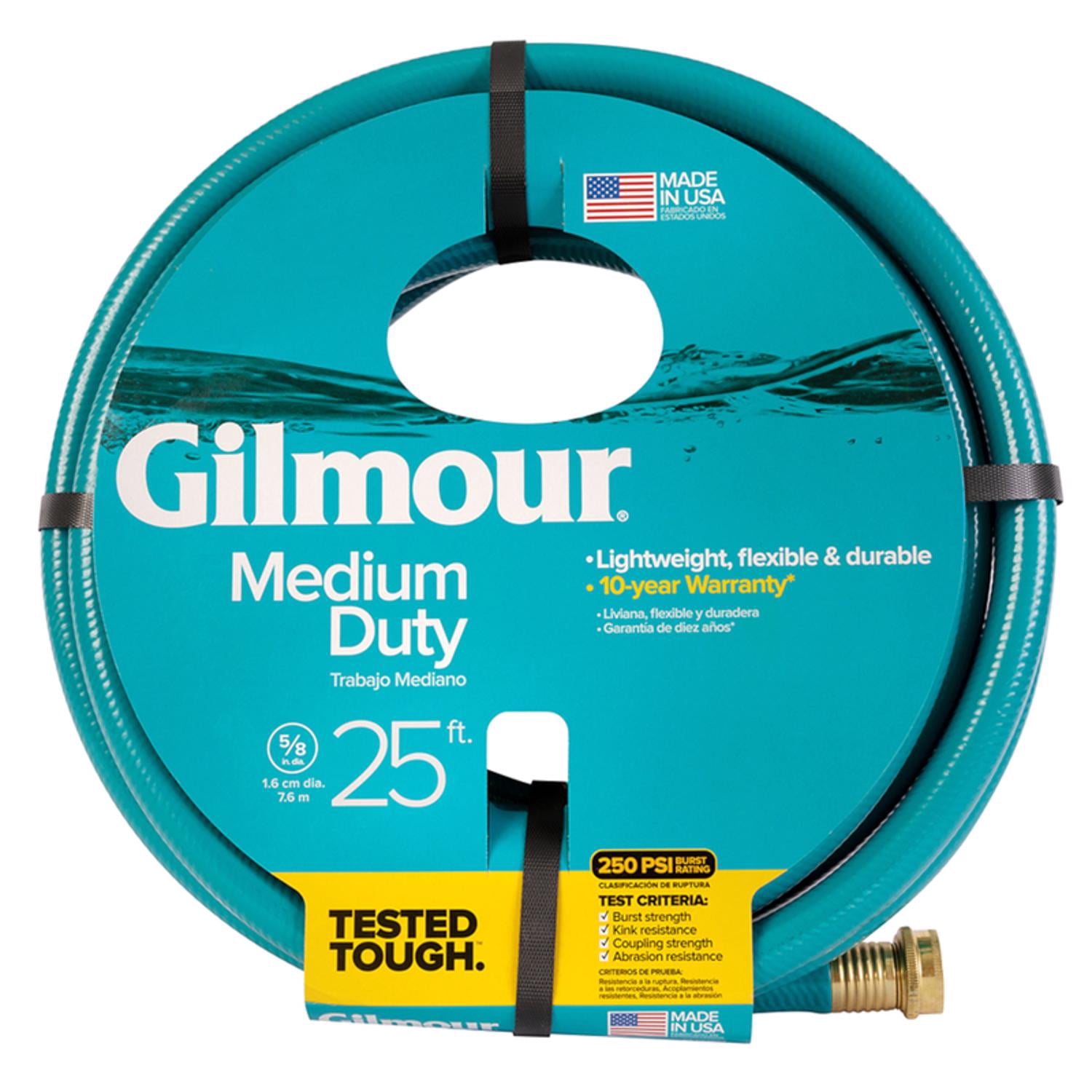 Gilmour 5/8 in. D X 25 ft. L Medium Duty Garden Hose