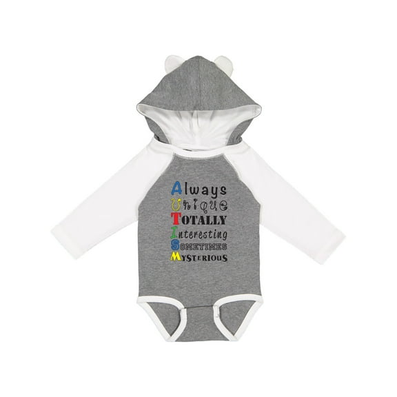 Inktastic AUTISM Boys or Girls Long Sleeve Baby Bodysuit