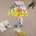 thumbnail image 3 of Tom And Jerry Ki-ds Pajamas 2 Piece Pjs Set Little Big Bo-ys Gi-rls Sleepwear, 3 of 8