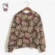 thumbnail image 5 of Sudadera estampada de HELLO KITTY para mujer, versión coreana, diseño de tendencia informal, camisa de manga larga, sudadera holgada vintage, 5 of 5