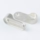 thumbnail image 3 of Riwesomey Instalación fácil de aleación de zinc para barra de soporte de guardarropa con tornillos, soporte de barra de riel de guardarropa Herramientas y ferretería, 3 of 6