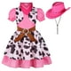 thumbnail image 2 of Conjunto de disfraz de vaquera Nuehoryu para niñas con sombrero de 3 a 4 años, 2 of 8