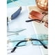 thumbnail image 4 of Gafas de sol Weewooday, rectangulares, sin montura, tintadas, vintage, Y2K, 4 of 6