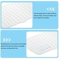 thumbnail image 3 of Protector de Salpicaduras de Cocina, 17.7" x 5.8" Tapete de Silicona para Grifo, Atrapa Agua de Baño, Cocina de Casa Rural y Caravana, Color Blanco, 3 of 5