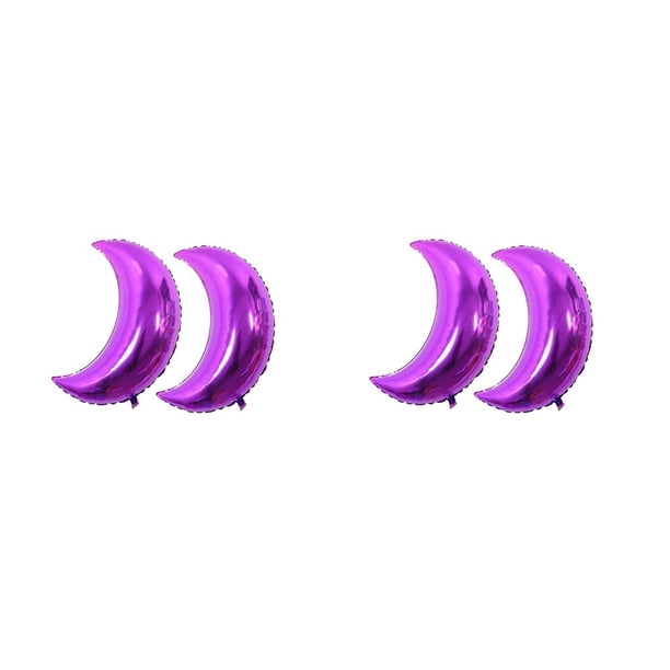 Cateissary Globos de cumpleaños de 2 piezas, suministros decorativos para el hogar de gran tamaño, arreglo de atmósfera en forma de luna, globo elástico Type1 NO1 Cateissary CBP287696