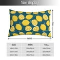thumbnail image 2 of Sikiie Lemon Pillow Covers, Throw Pillow Case Cushion Covers,Cushion for Bedroom,Couch,Home-14"x20", 2 of 6