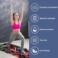 thumbnail image 2 of Peace Yoga Mat Towel, Storage Bag, 72.8"x26.8", Suitable for Yoga, Pilates, Fitness, etc. - Yoga Towels, Yoga Blanket included, 2 of 6