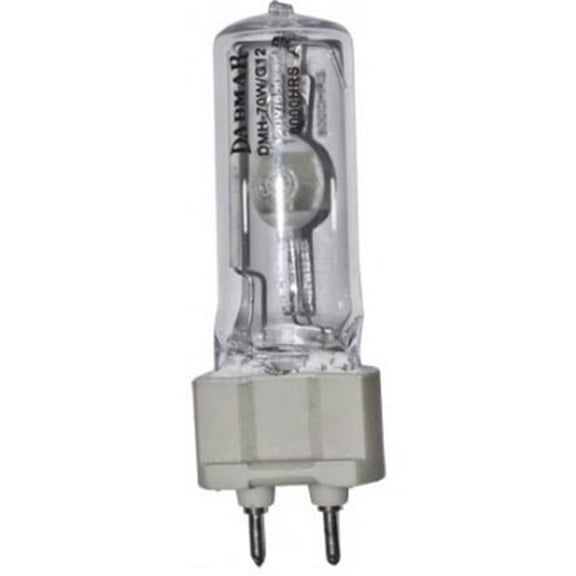DL-MH70-G12 70 watt MH G12 2-Pin-Base Lamp, White