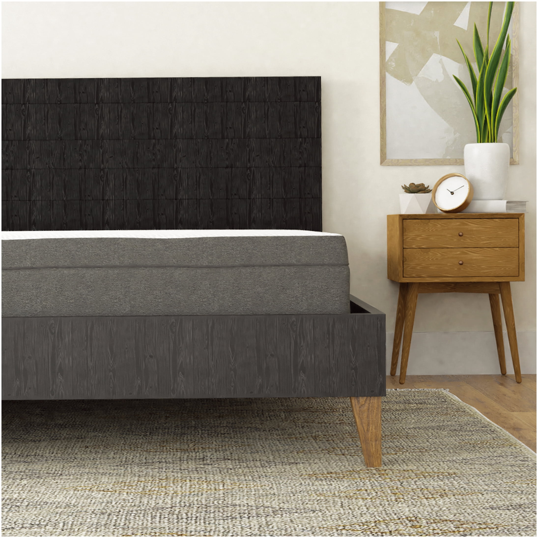 King Size Firm 8 Inch Gel Memory Foam Mattress with Edge Support & Cooling Tech, CertiPUR-US Certified