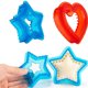 thumbnail image 2 of Ounissouiy 3 unids/set de selladores de sándwich, molde para hacer pan de plástico DIY, moldes portátiles para hornear tostadas de cocina Herramientas y accesorios para hornear, 2 of 6