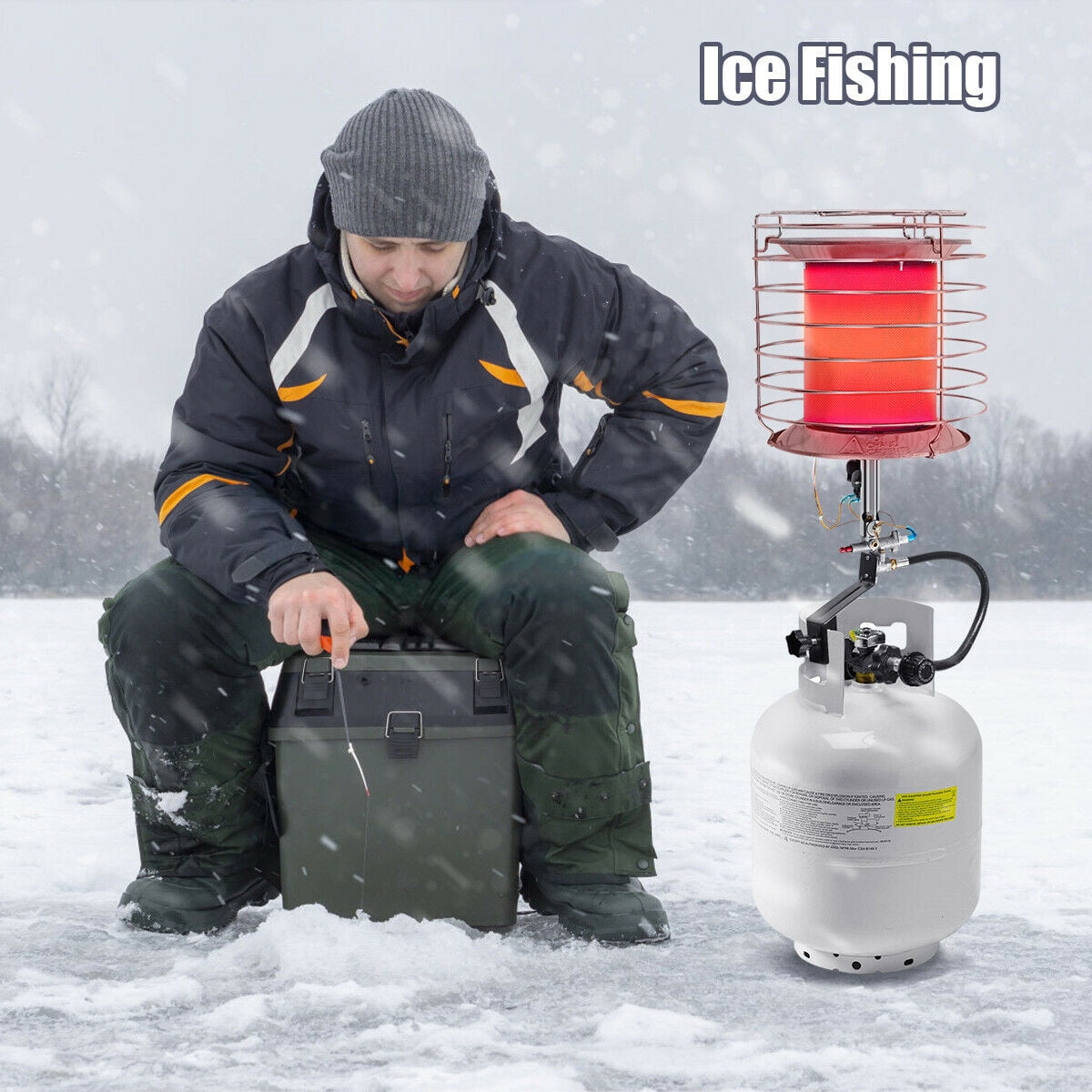 Direct Vent Ice Shanty Heater Propane Heaters Fishing Tent Heater Ice  Fishing Shack Heaters