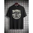 thumbnail image 3 of [DEEBO'S BIKE RENTALS LOS ANGELES Tee] DEEBO'S BIKE RENTALS LOS ANGELES Print Crew Neck T-shirt - Pure Cotton Tee For Male - Summer Top For Daily Wear, 3 of 6