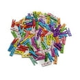 thumbnail image 2 of Oubit Office Note Clip,200Pcs Assorted Color Home Home Clip Wooden Clip High Capacity, 2 of 9