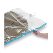 XL 5 Pack Double Seal Waterproof Hanging Vacuum Storage Bags with Hook 47"x28" (120x70cm) Reduces Size by up to 80%