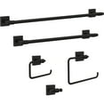 thumbnail image 4 of Maxted 18" Towel Bar in Flat Black, 4 of 7