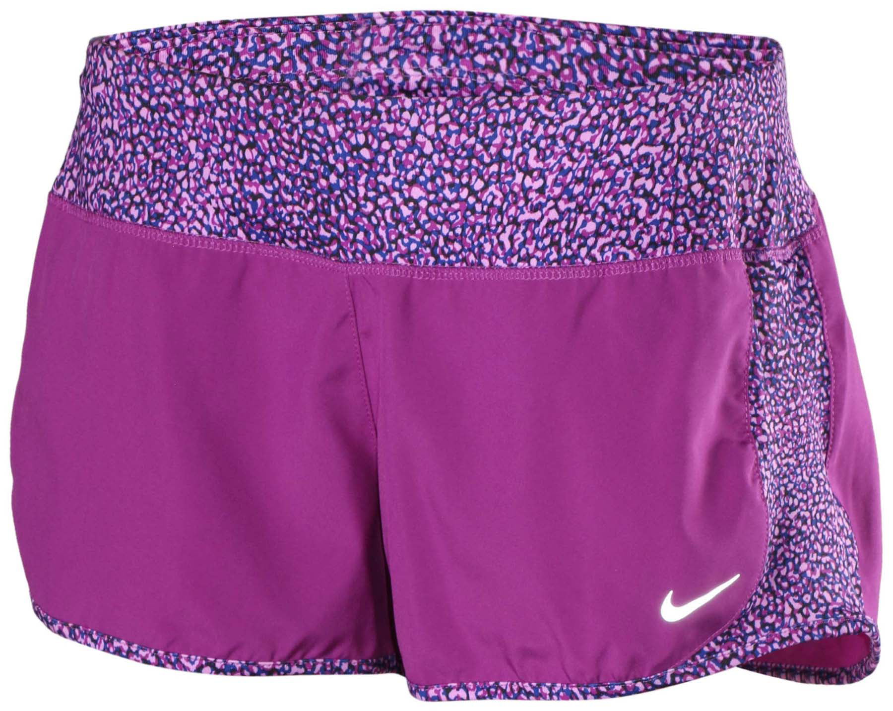 Nike - Nike Women's Dri-Fit Printed Panel Running Shorts-Purple ...