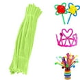 thumbnail image 4 of 100-Pack 12-Inch Fluffy Chenille Stems for DIY Crafting, Bendable Fuzzy Pipe Cleaners for Kids STEM Activities, Classroom Projects, Gift Wrapping, Floral Decor & Creative Art Supplies, 4 of 5