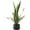 Yellow, variant on Artificial Snake Plant 22.5" Faux Agave Fake Sansevieria Artificial Potted Plants for Indoor and Outdoor Home Office Décor