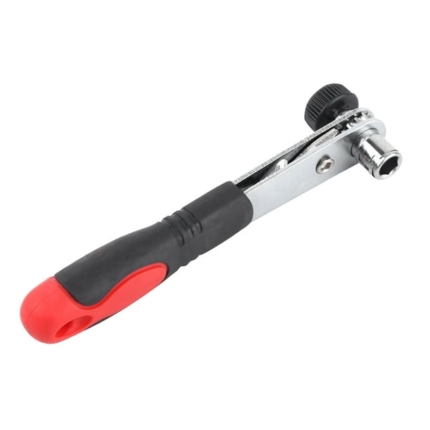 Mango de llave de tubo Nikou 1 pieza llave de trinquete 1/4' diseño elevado